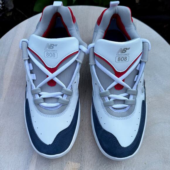 New Balance Unisex NB Numeric Tiago Lemos 808 Mens Size 10 Sneakers White New - Picture 13 of 14